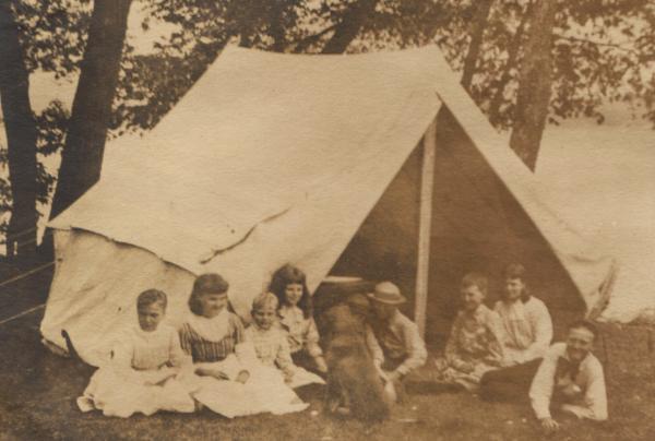 tent in 1887